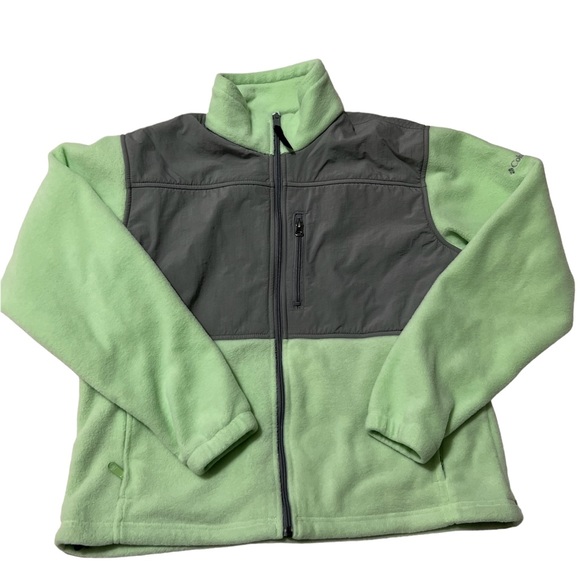 Columbia Tops - Columbia womens large mint fleece- XL